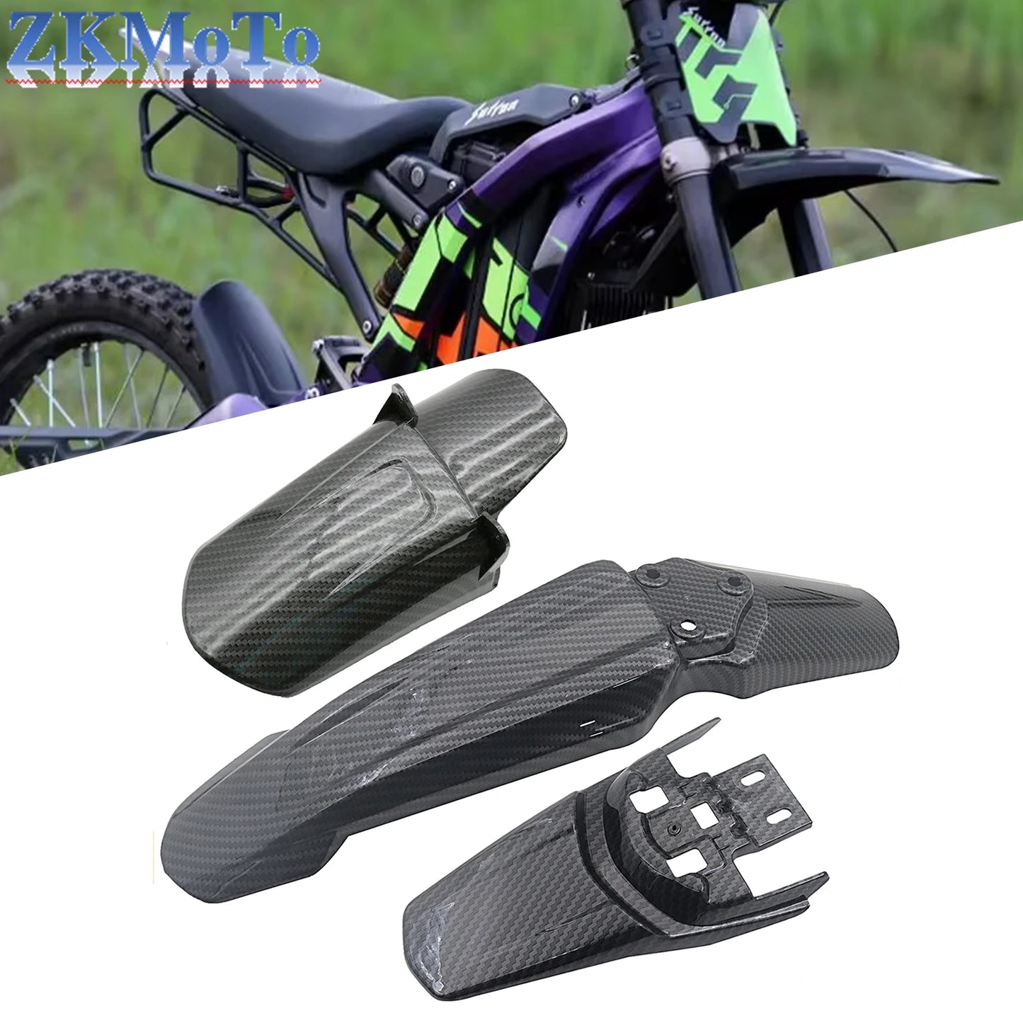 Carbon Fibre Style Mud Guards